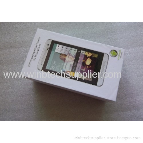 New Mini One Android Phone 3g Dual Core 4.0 Inch Mtk6572 Dual Sim Card Phone Wifi Gps Fm 512mb Ram/4g Rom 